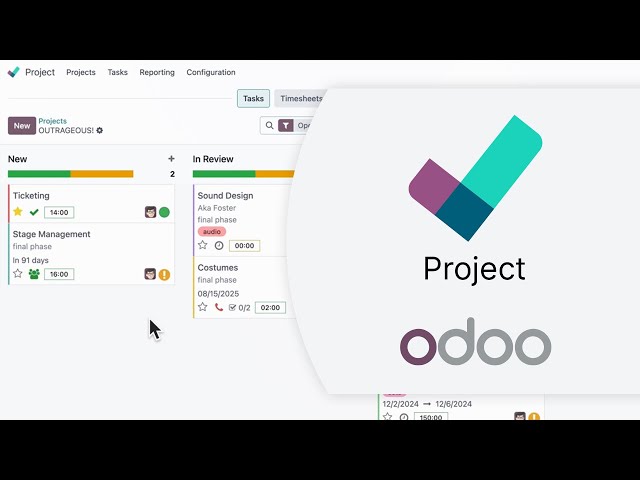 Odoo Project - For efficient project management